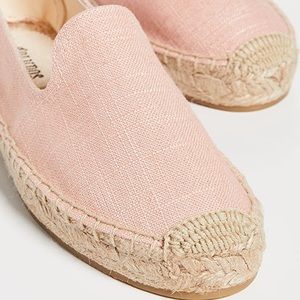 Soludos Platform Smoking Slipper Dusty Rose